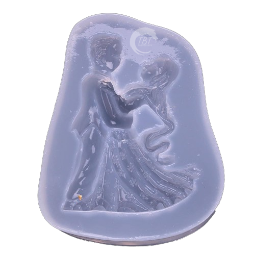Wedding Couple Silicone Fondant Mold