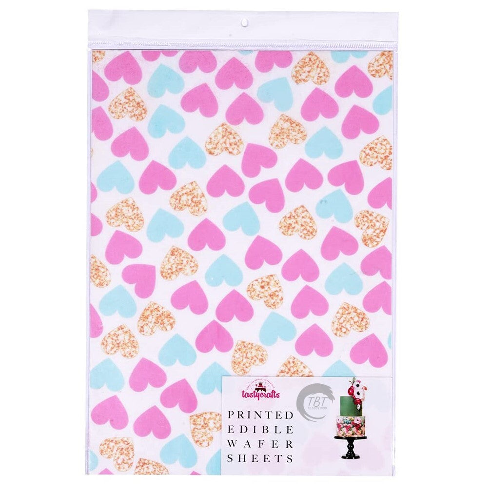 Printed Edible Wafer Paper Sheet #8