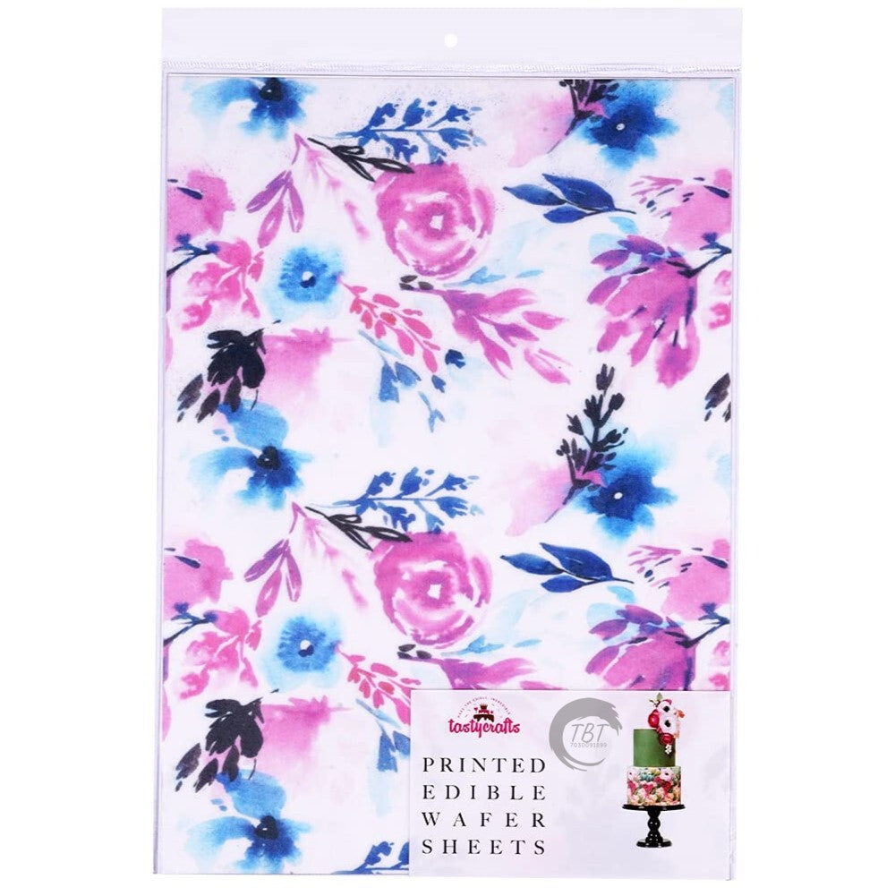 Printed Edible Wafer Paper Sheet #9