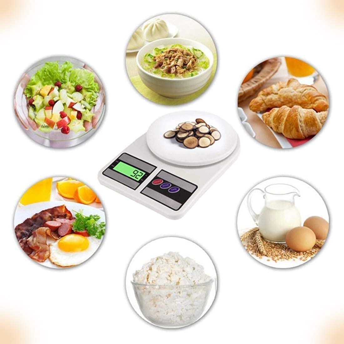 Electronic Digital Kitchen Weight Machine Scale