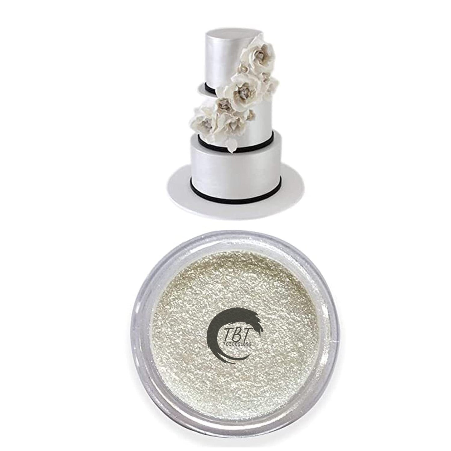 Edible Luster Dust - Silver