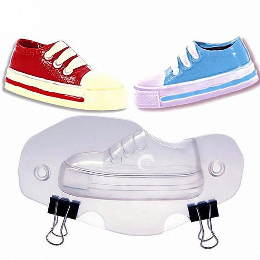 3D Kid Shoe Polycarbonate Plastic Chocolate Mold