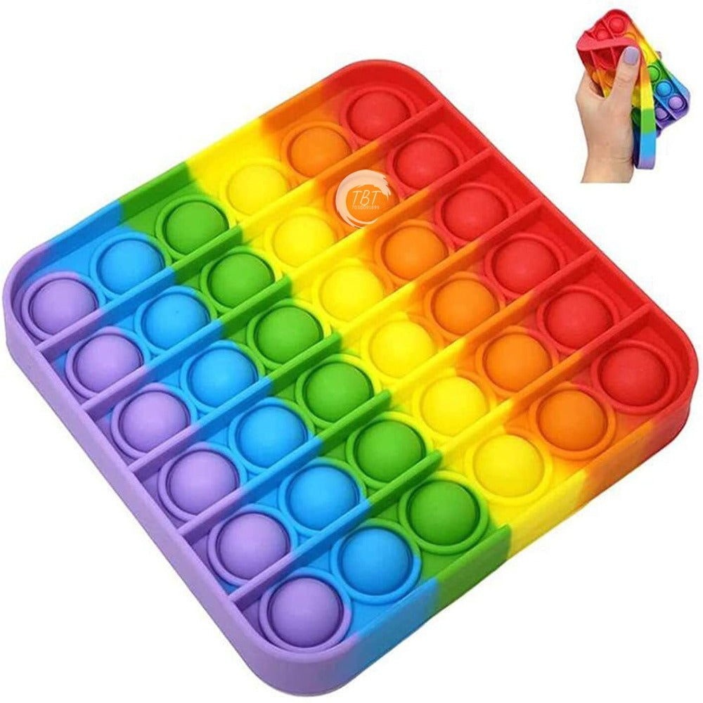 Square Pop It Push pop Bubble Toy/Silicone Chocolate Mold