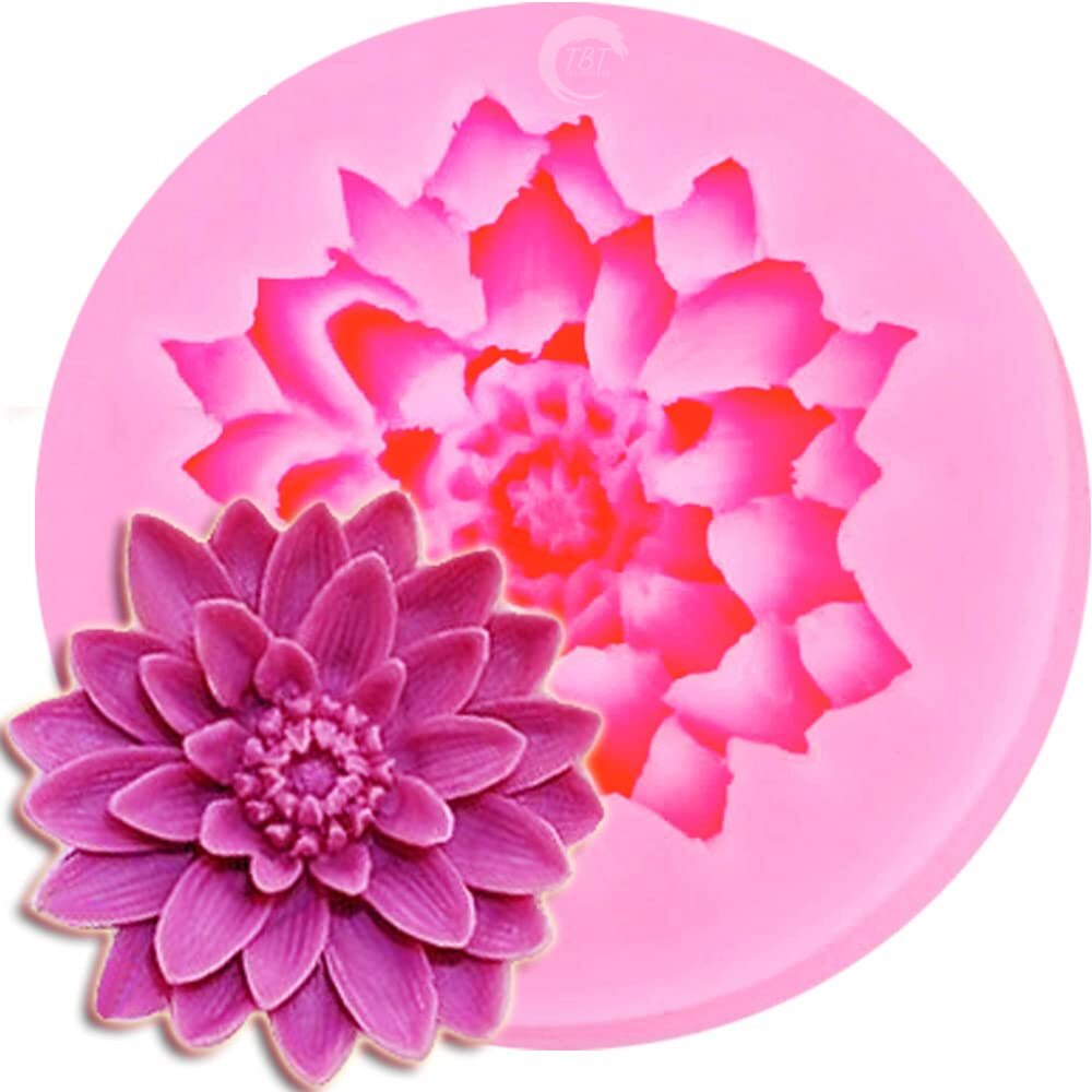 Lotus Flower Silicone Fondant Mold
