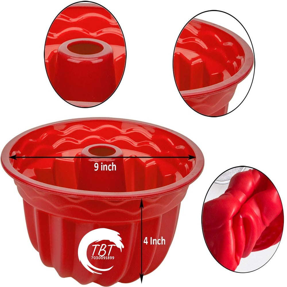 Silicone Bundt Cake Baking Mold