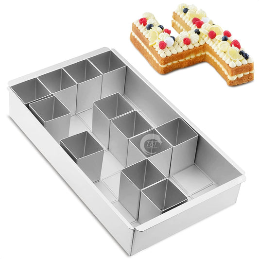 Alphabet & Number Cake Pan