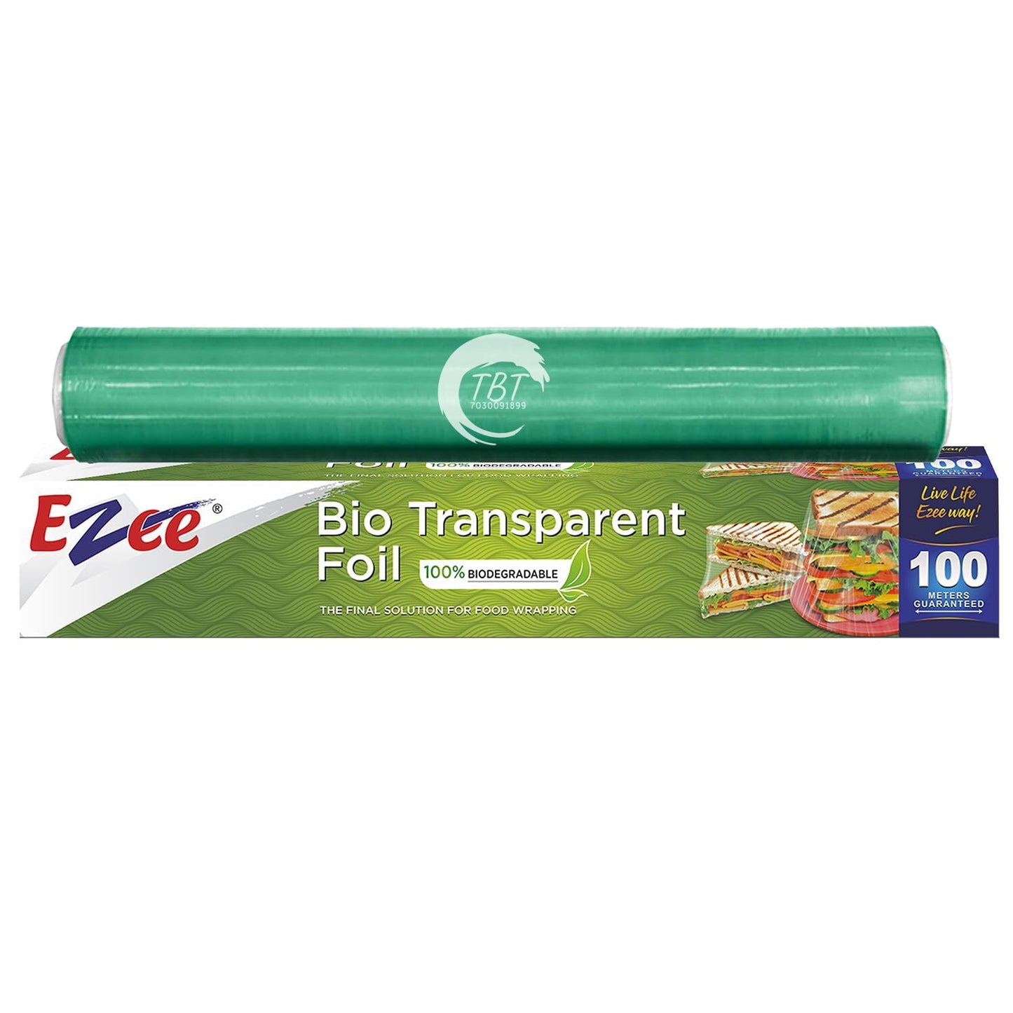 Cling Film Wrap 100 Meters Non-Stick Microwave Safe