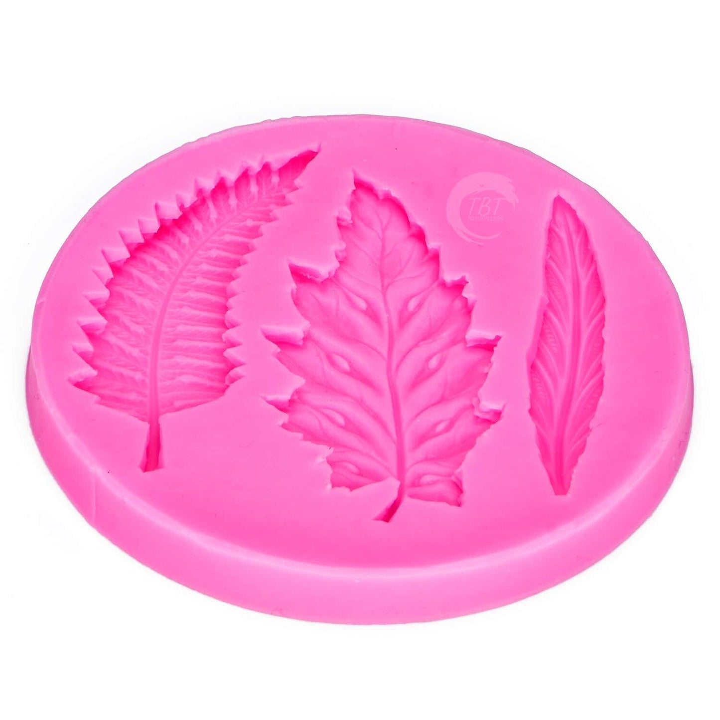 Leaves Feather Shape Silicone Fondant Mold