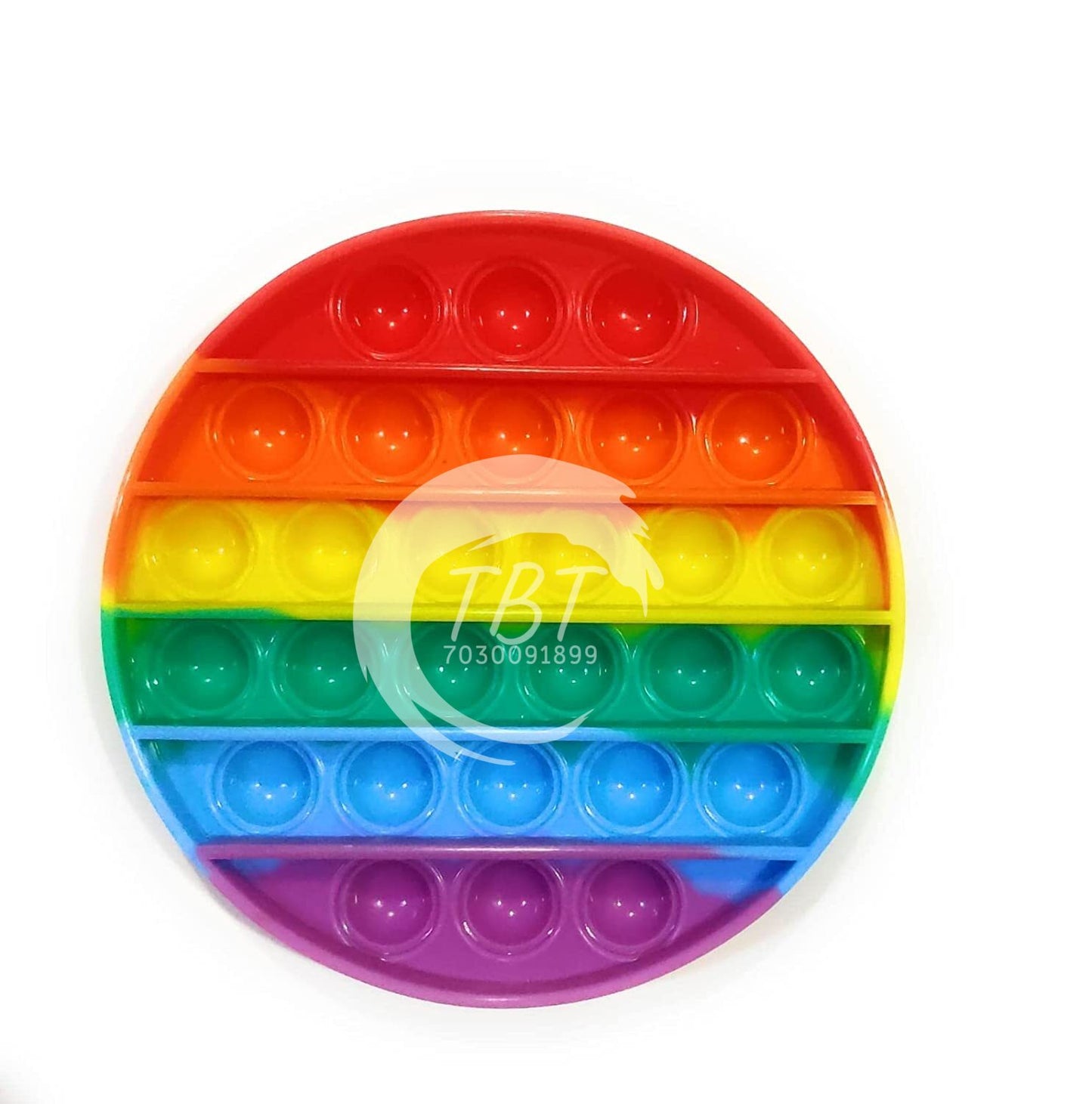 Round Pop It Push pop Bubble Toy/Silicone Chocolate Mold