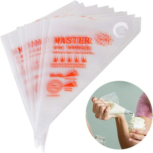 100 Pcs Small Size Disposable Piping Bag