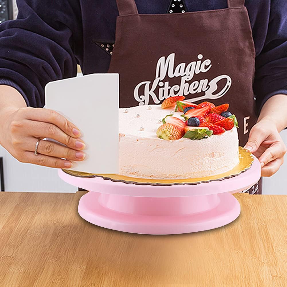 Plastic Rotating Cake Turntable 28Cm