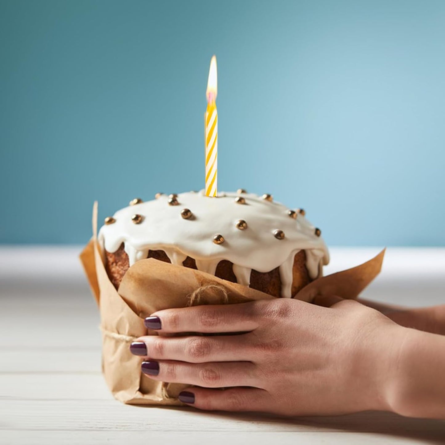 Magic Relighting Birthday Candles [ Pack Of 24 Pcs ]