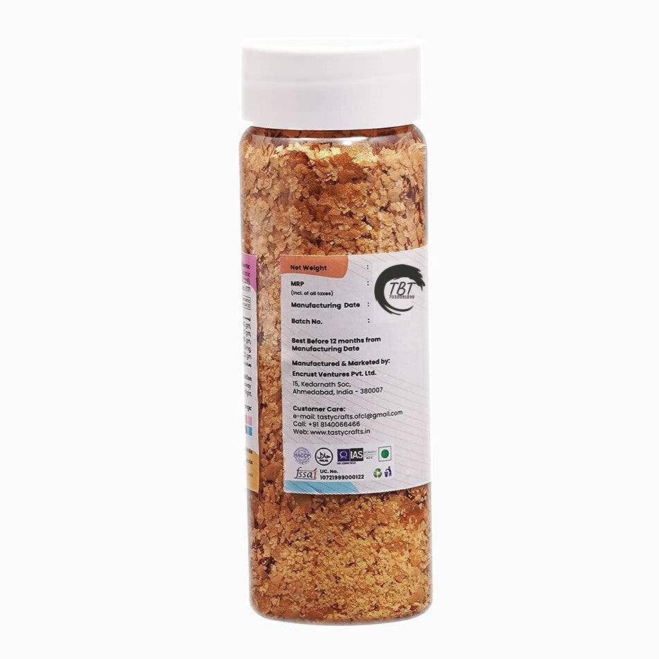 Tastycrafts Edible Golden Sparkling Flakes - 30 GM
