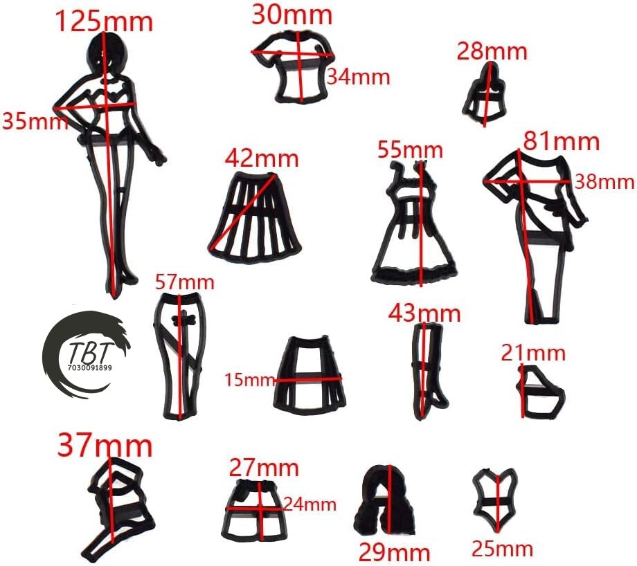 Fashion Girl Fondant and Cookie Cutter