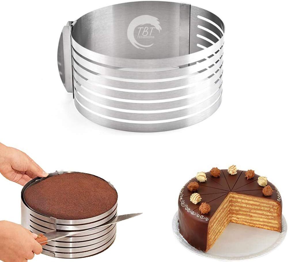 Adjustable Layered Cake Slicing Ring