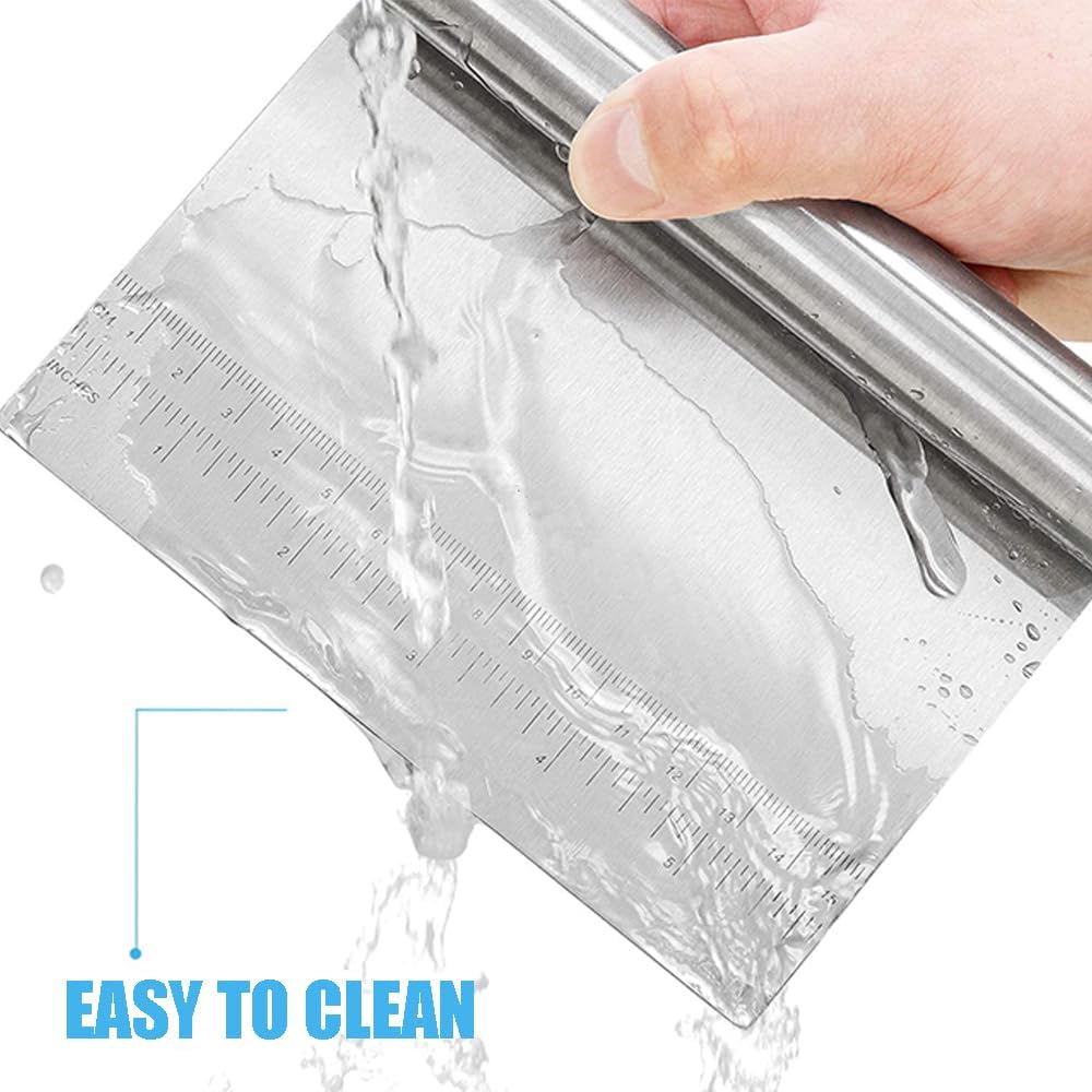 Stainless Steel Pizza Dough Scraper