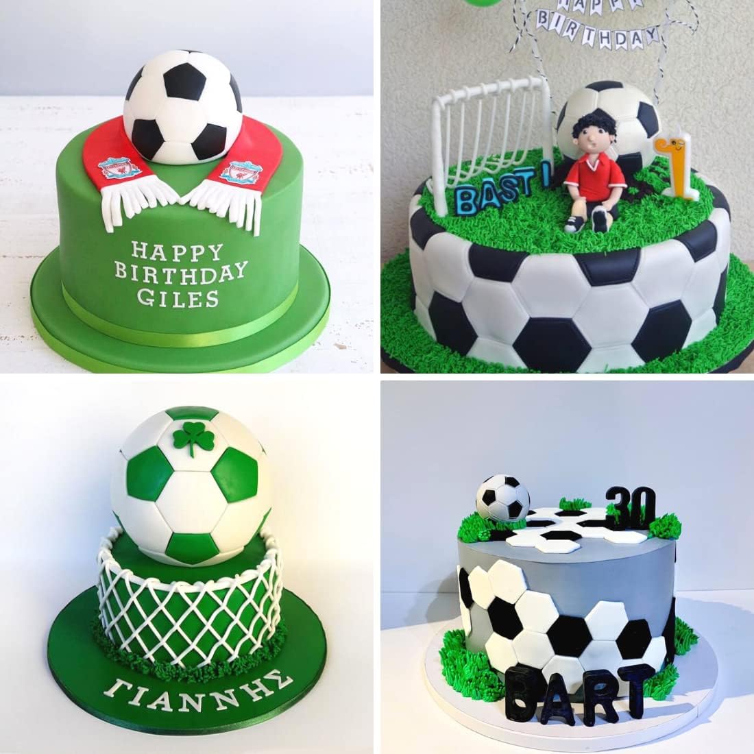 Football Pattern Fondant And Cookie Cutter