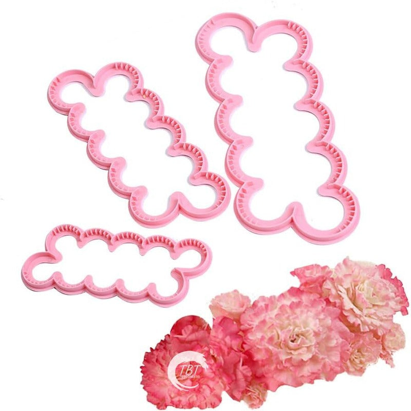 3 Pcs The Easiest Carnation Ever Flower Cutter