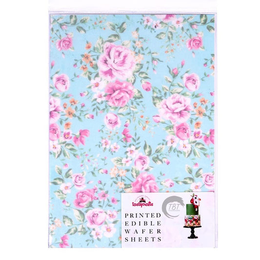 Printed Edible Wafer Paper Sheet #8