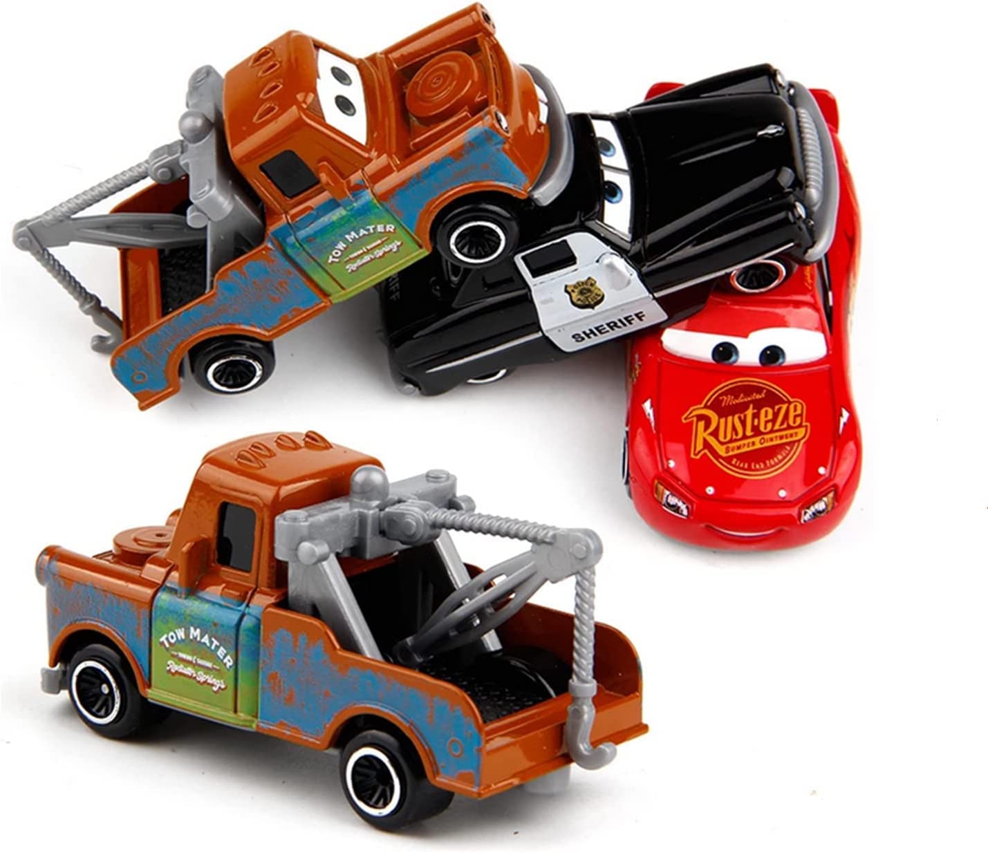 Mini Die Cast Car Vehicle { Set Of 6 Piece }