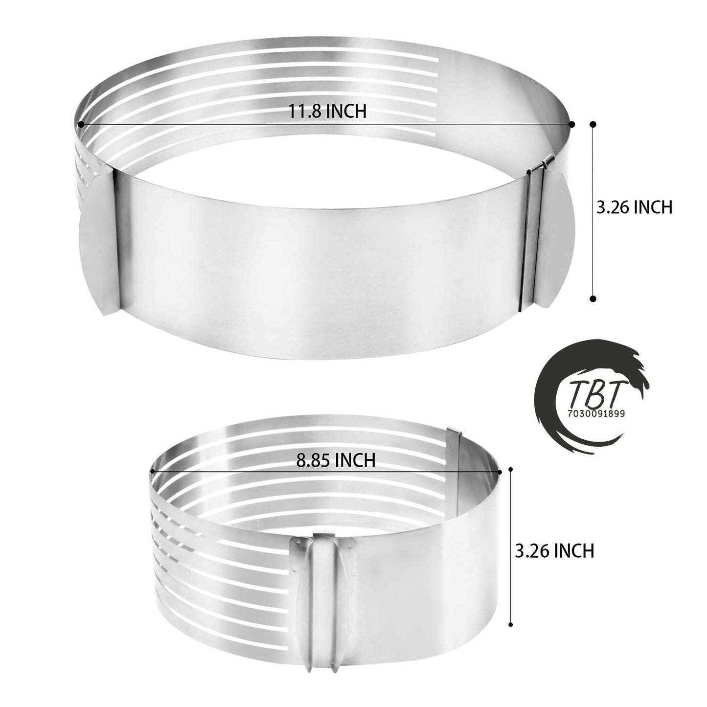 Adjustable Layered Cake Slicing Ring