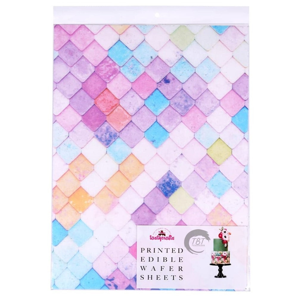 Printed Edible Wafer Paper Sheet #5