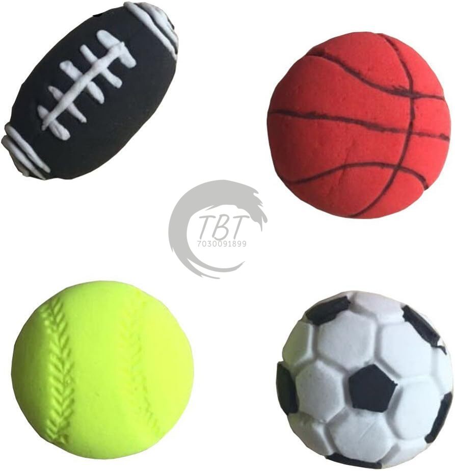 4-Cavity Sports Ball Silicone Fondant Mold