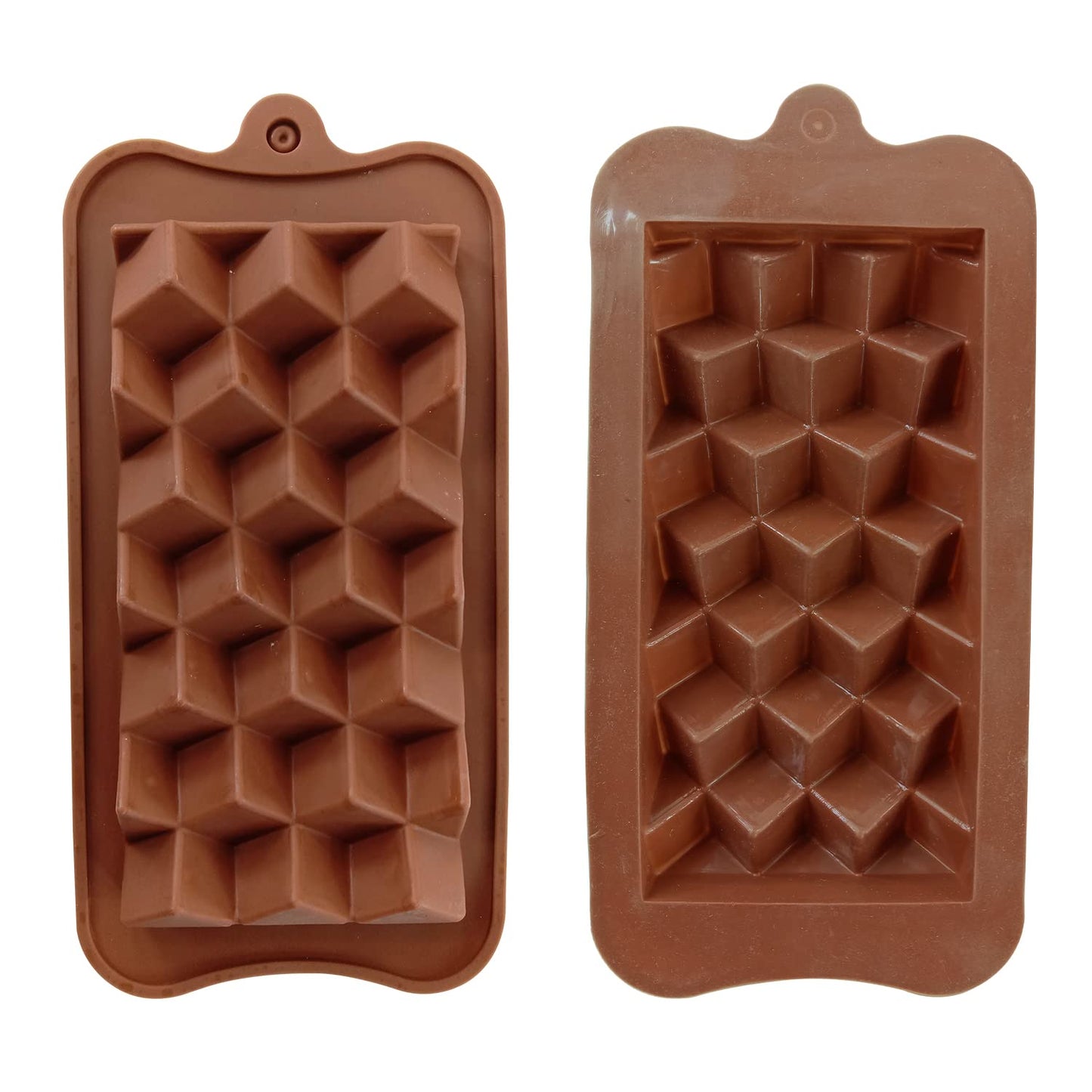 Square Shape Silicone Chocolate Bar Mold