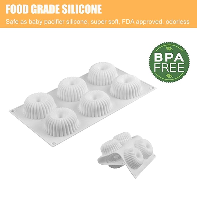 3D Hemisphere Geo Silicone Baking Mold