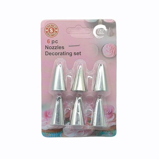 6 Pcs Reusable Nozzle Set