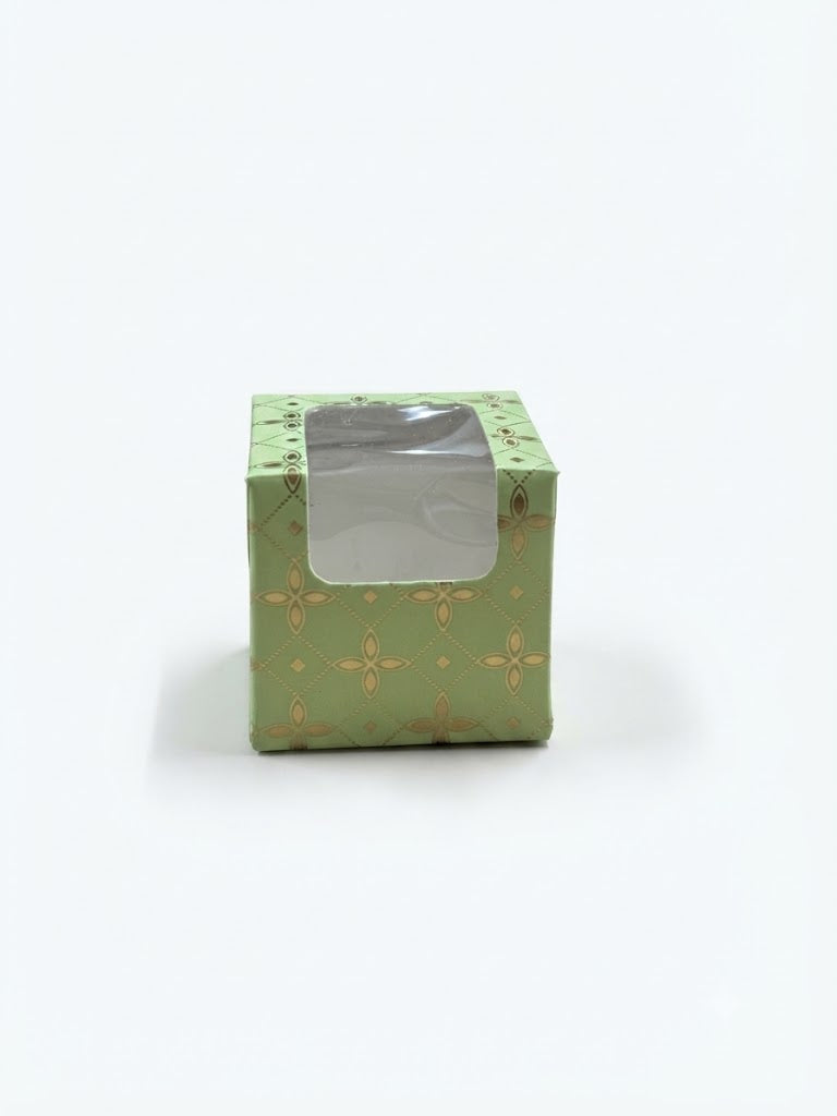 Single Laddoo Box (2x2x2 Inch) - Pack of 10 Pcs