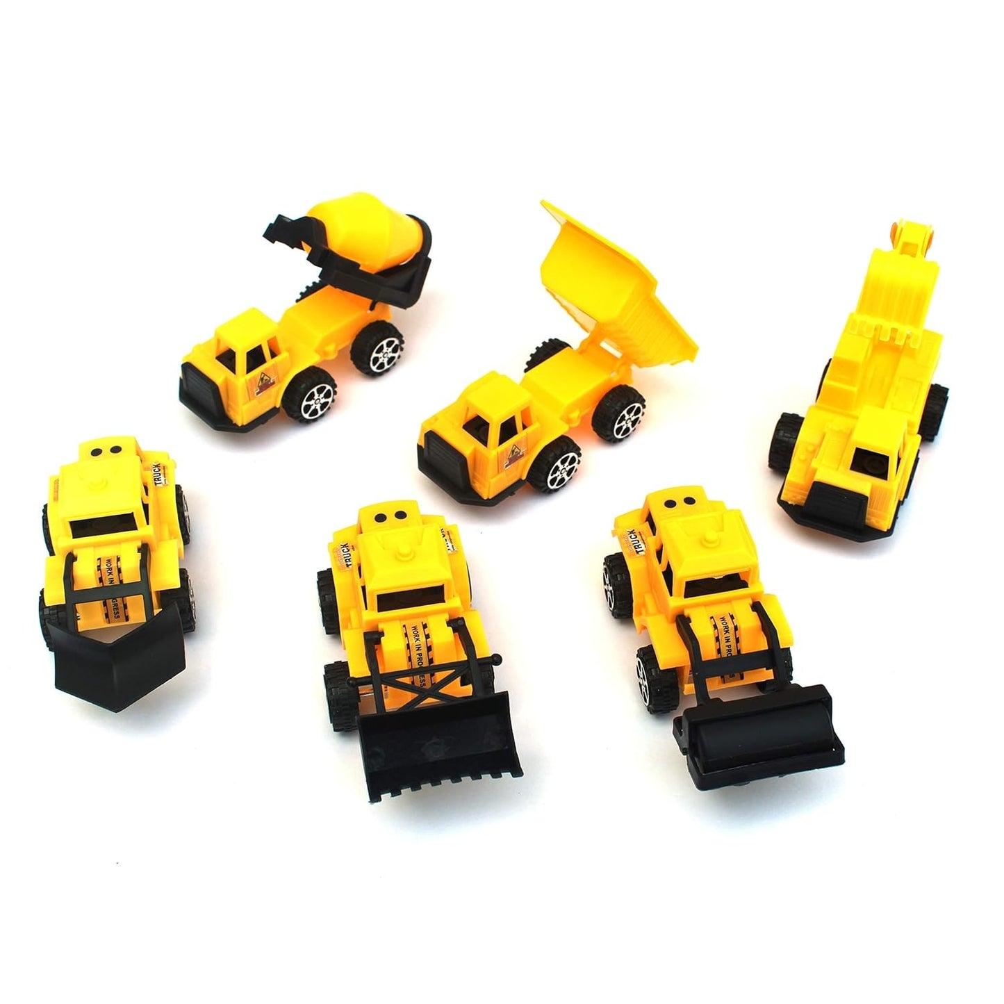 Construction Vehicles Cake Toy { Set Of 6 Piece }