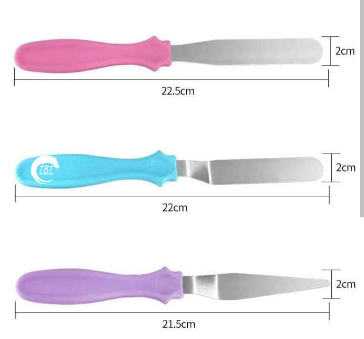 3 Pieces Palette Knife Baking Accessories