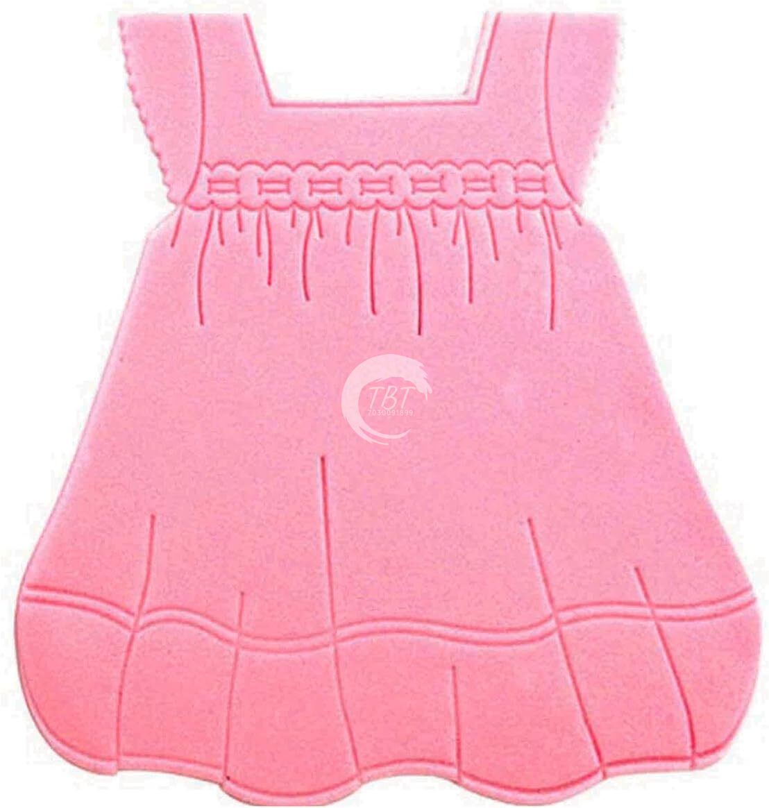 Baby Dress Fondant Cutter