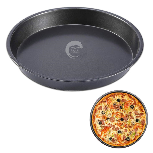 Carbon Steel Non-Stick Pizza Pan Pizza Tray - 18CM