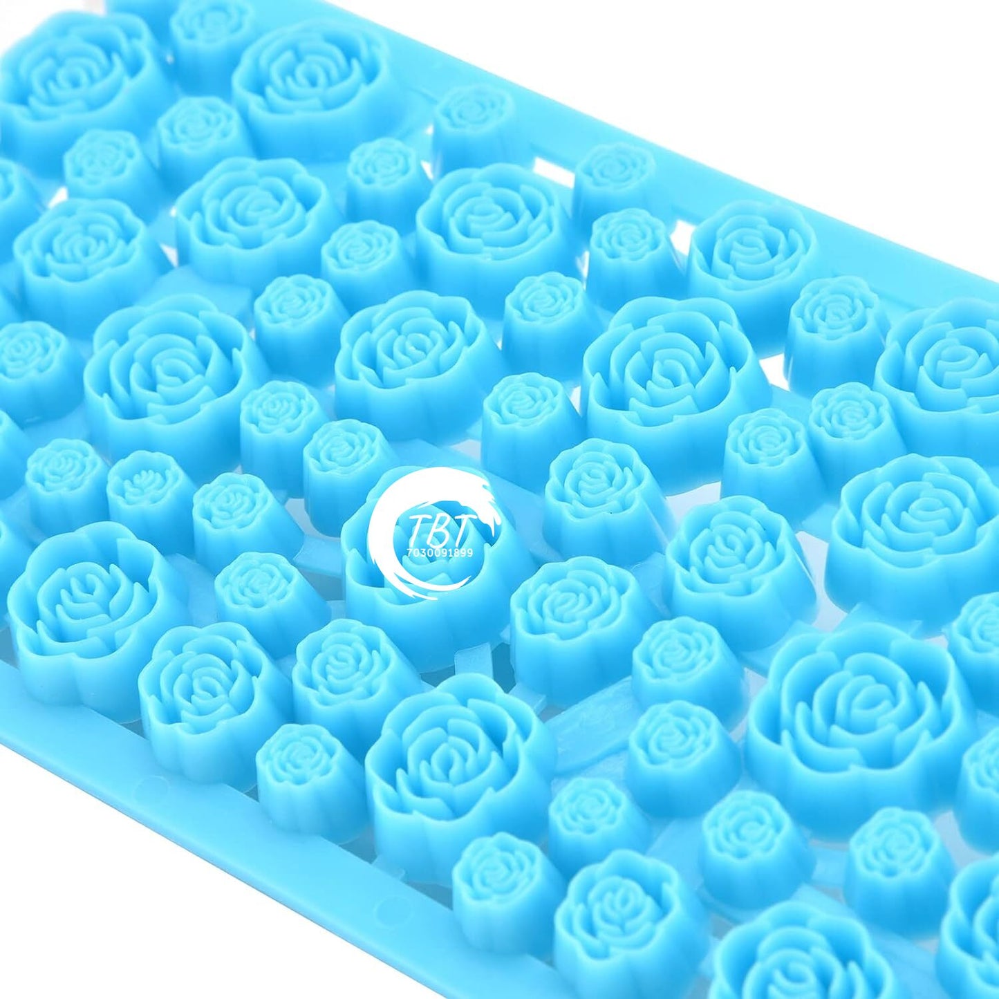 Rose Flower Fondant Embosser Cake Decoration Tool