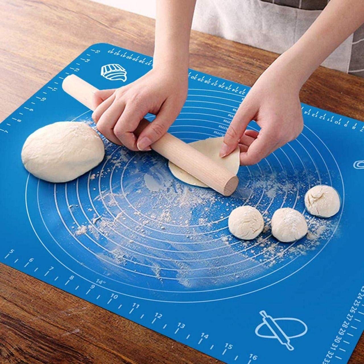 Silicone Fondant Rolling Mat 50x40CM