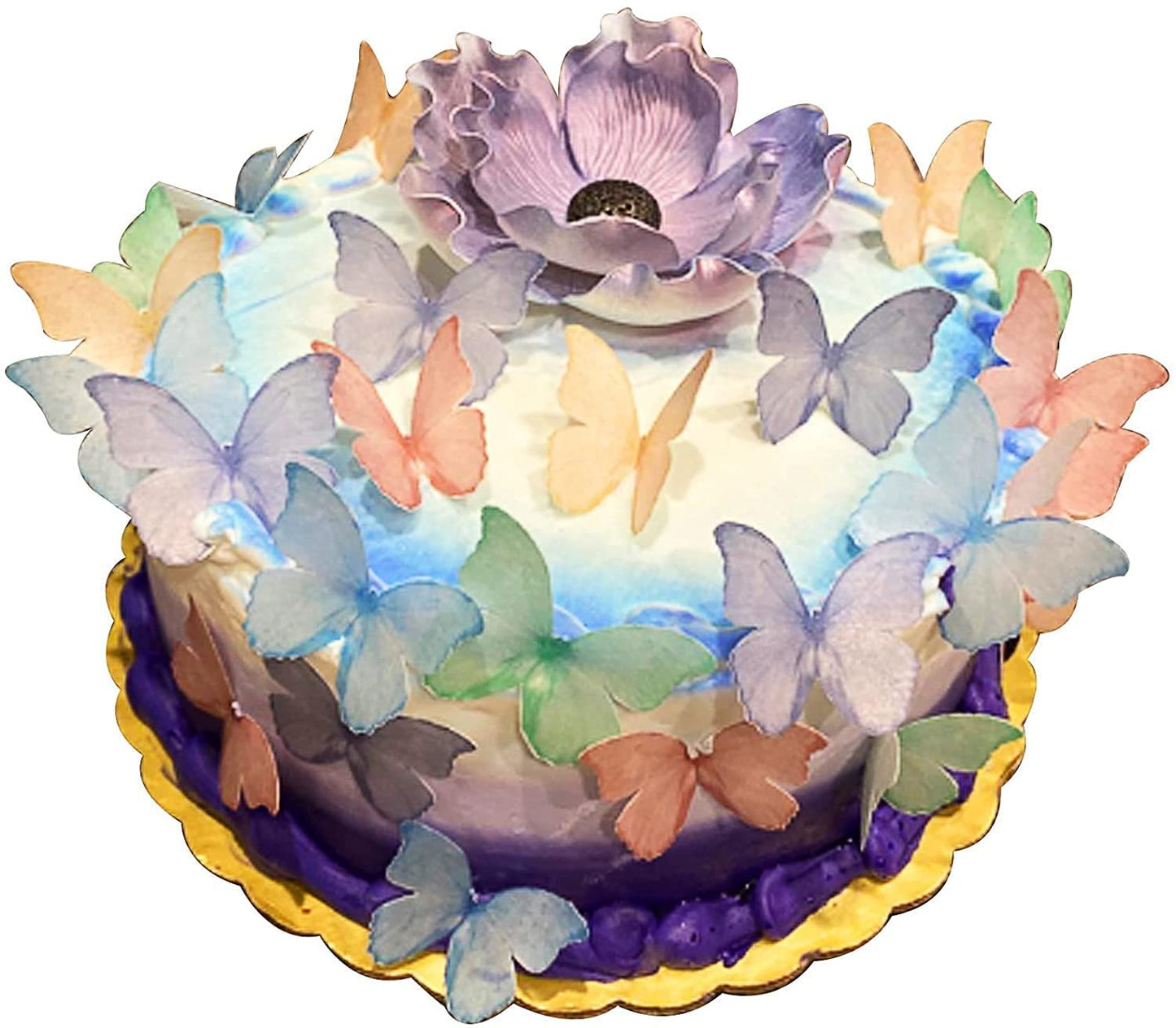 Edible Pre-Cut Flowers Wafer Paper #2