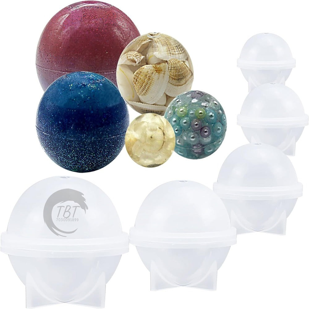 5 Pcs Ultimakes Silicone Ball Mold