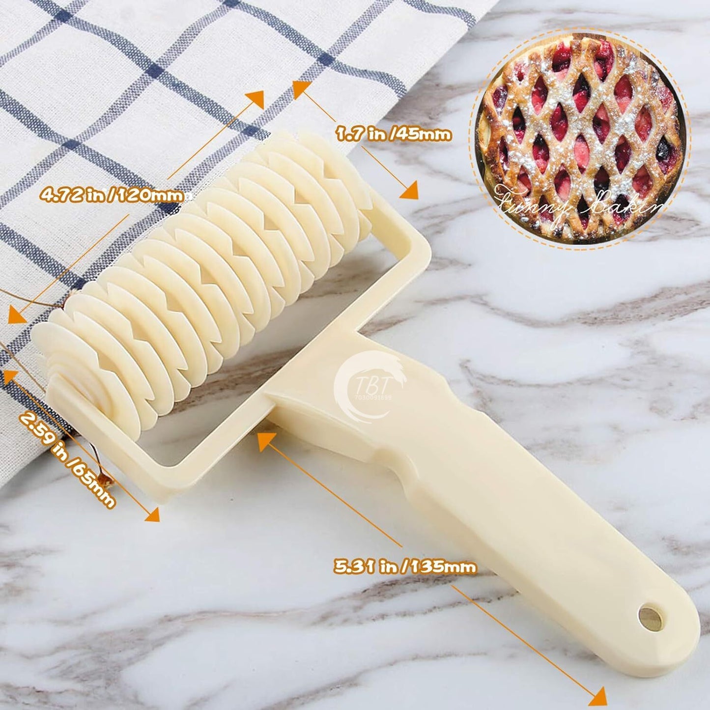 Pastry Lattice Roller Cutter