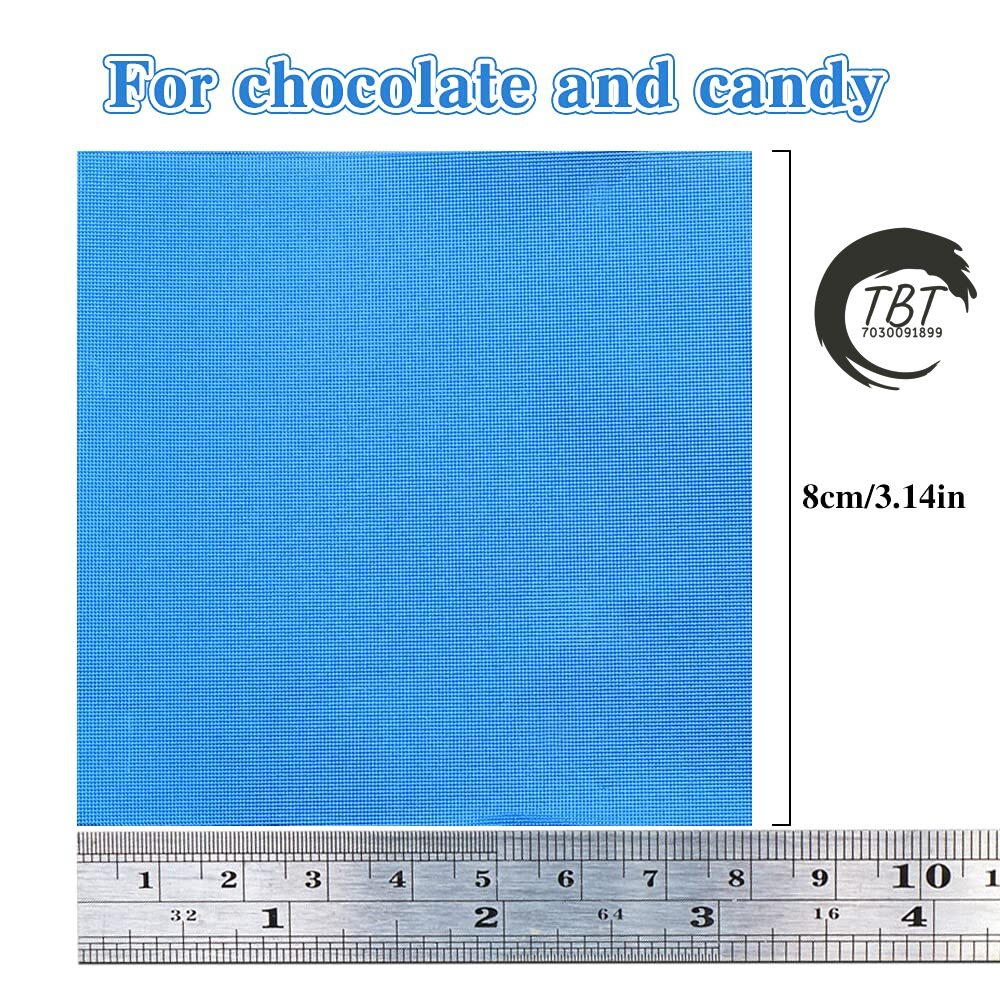 250 Pcs Square Aluminium Foil Chocolate Packaging Wrapper Multicolor