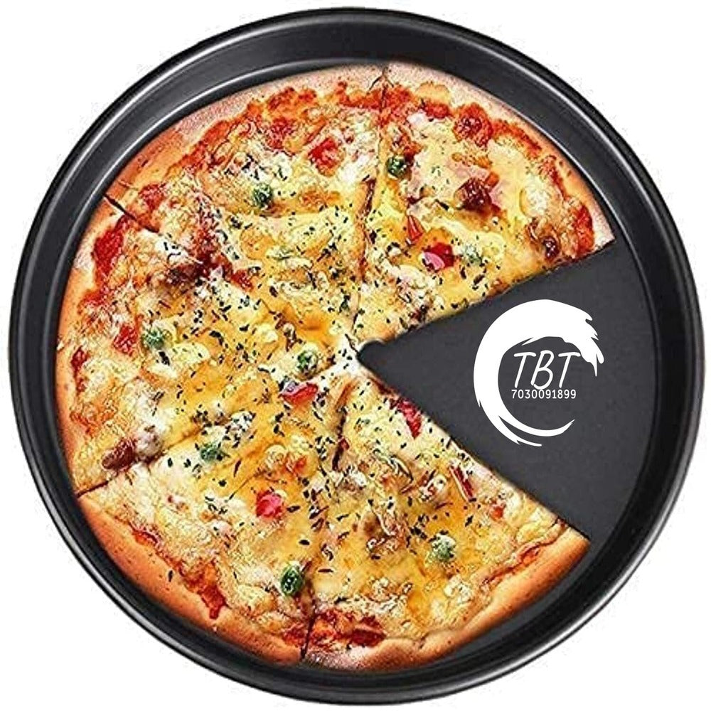 Carbon Steel Non-Stick Pizza Pan Pizza Tray - 22CM