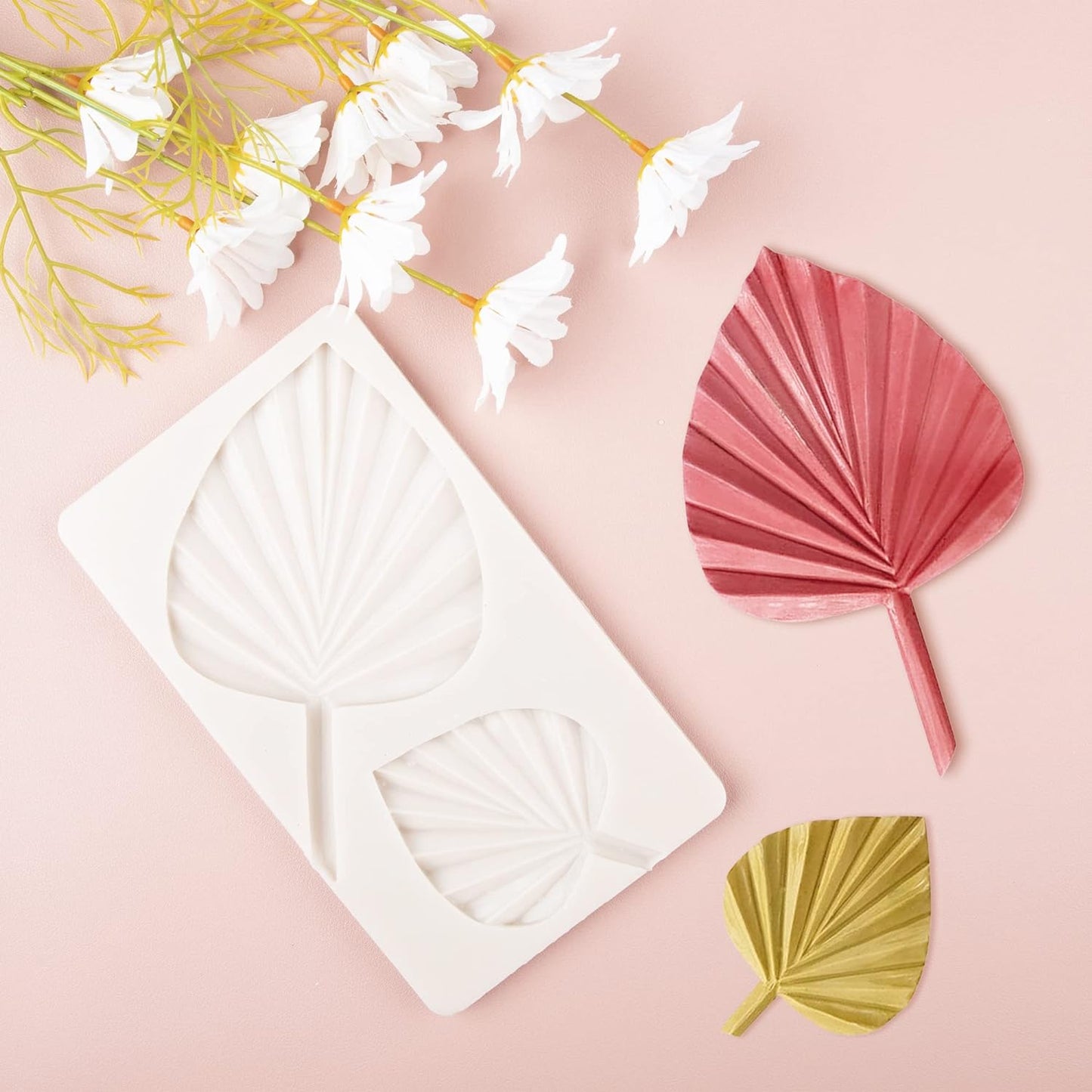 Palm Leaf Chocolate Silicone Mold