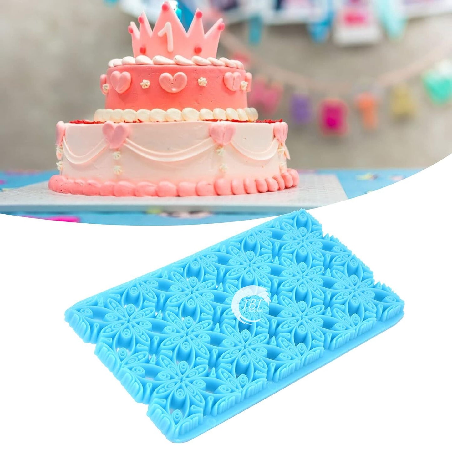 Multifunctional Fondant Embosser Cake Decoration Tool