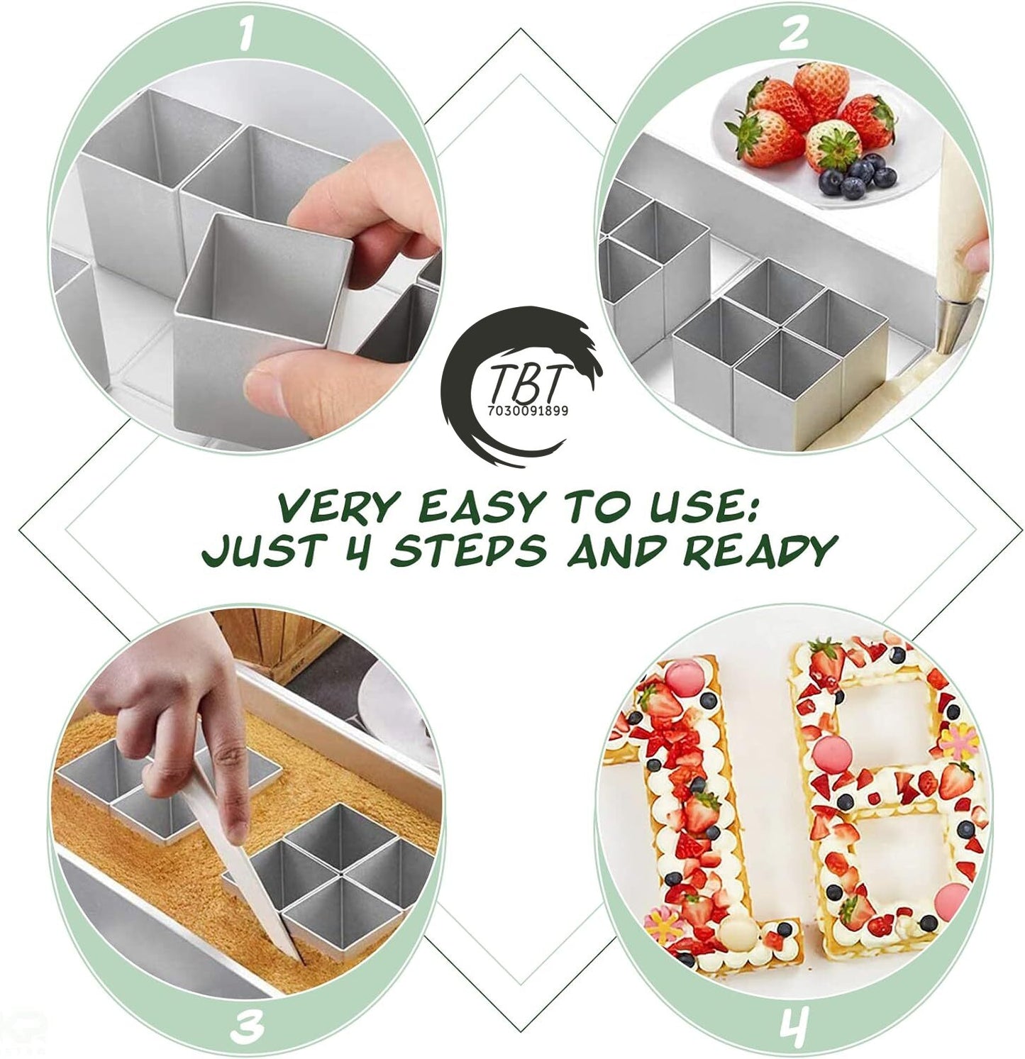 Alphabet & Number Cake Pan