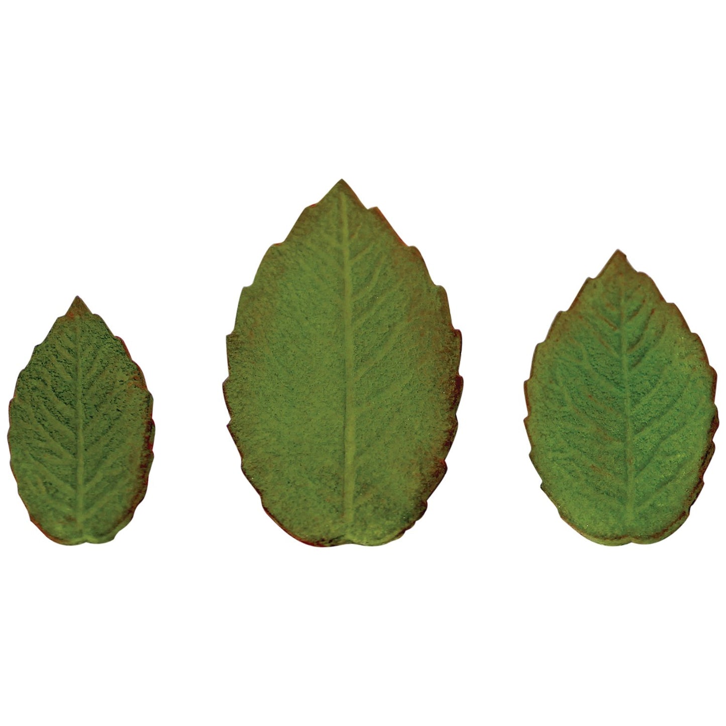 Veined Rose Leaf Plunger Fondant Cutter