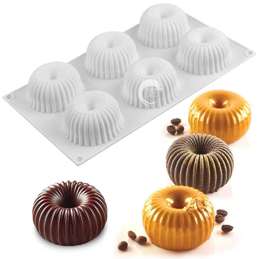 3D Hemisphere Geo Silicone Baking Mold