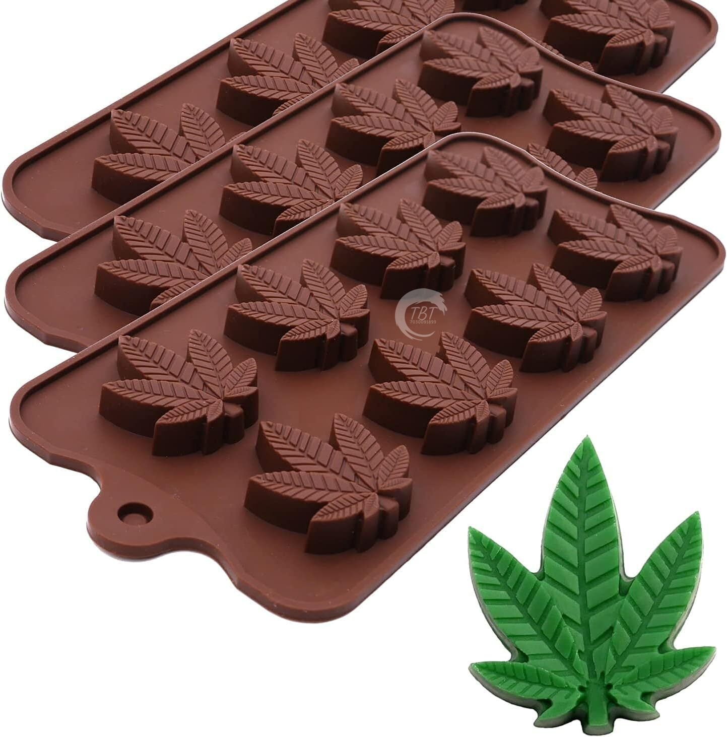 Silicone Leaf Chocolate Mold