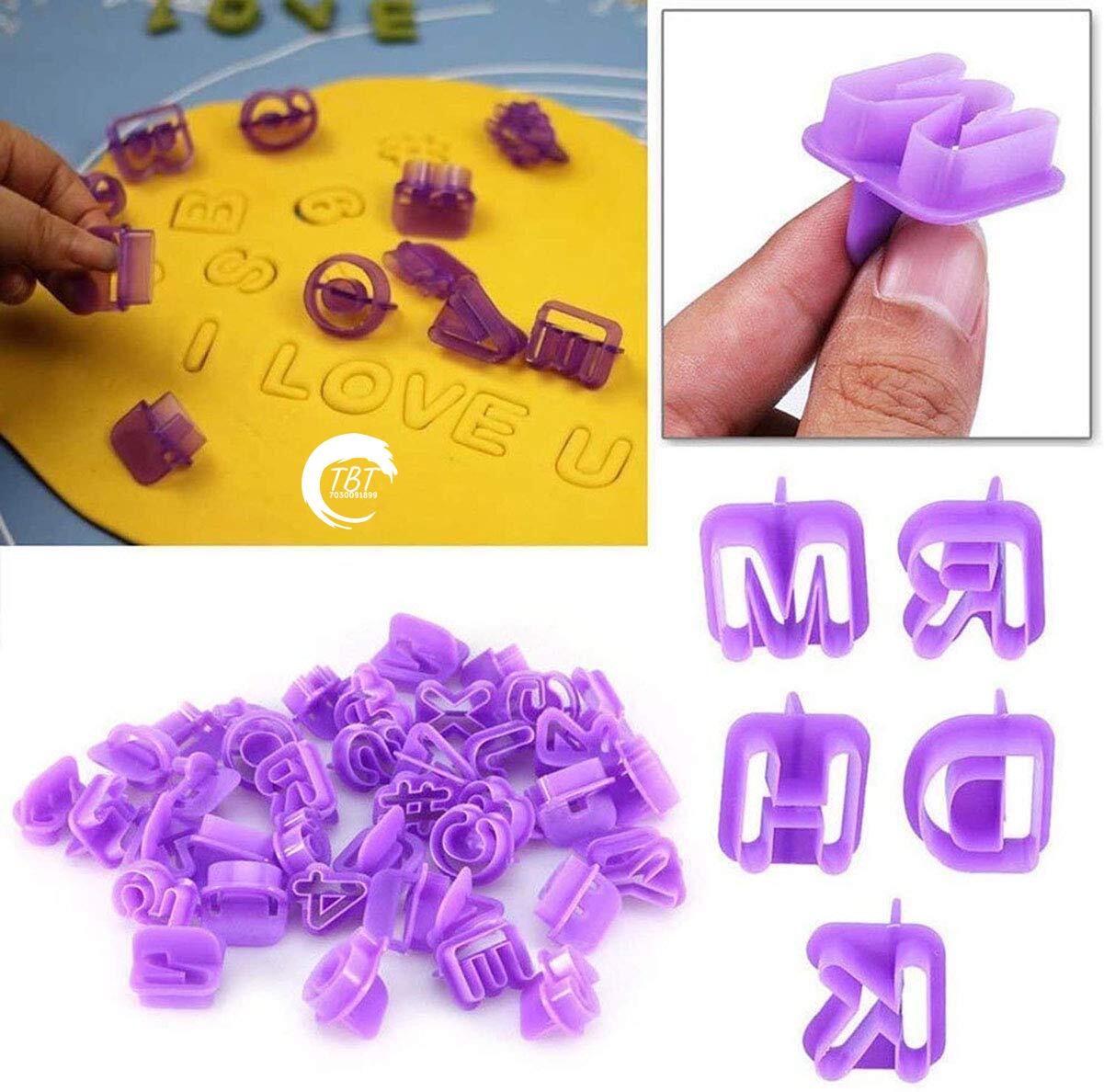 Small Alphabet Number Cookie And Fondant Cutter
