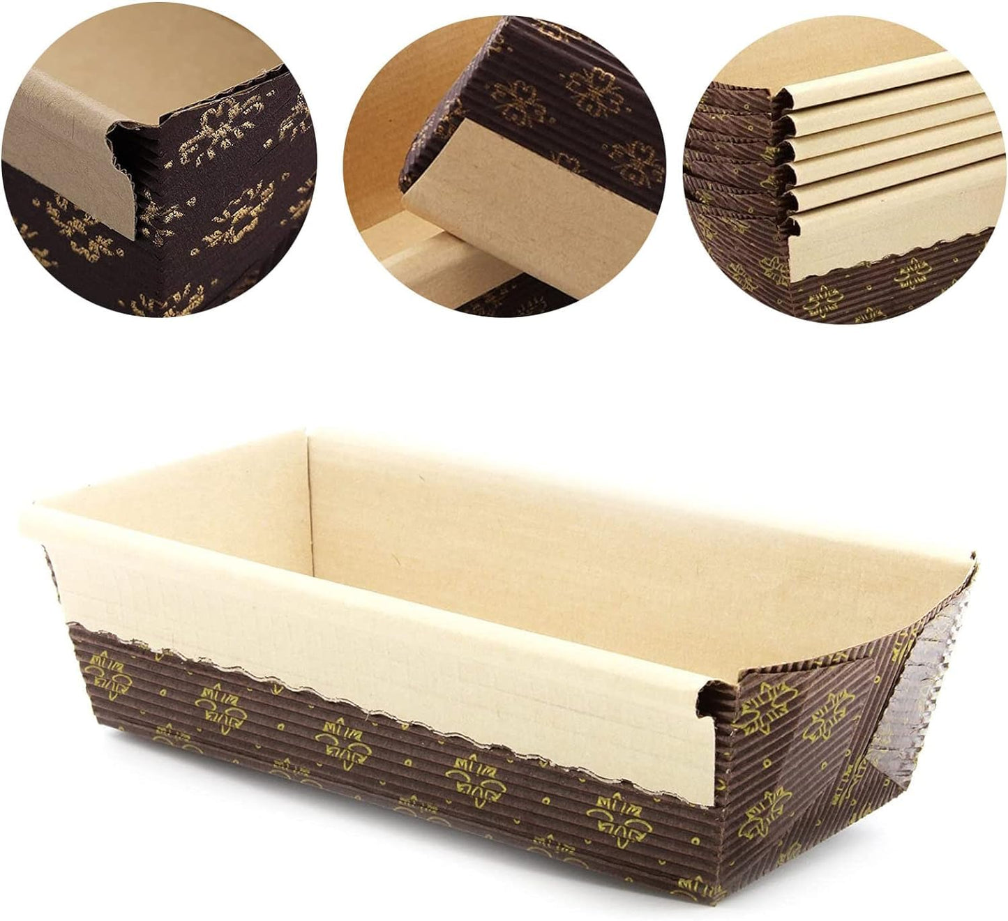 Paper Plumpy Loaf Pan Mold